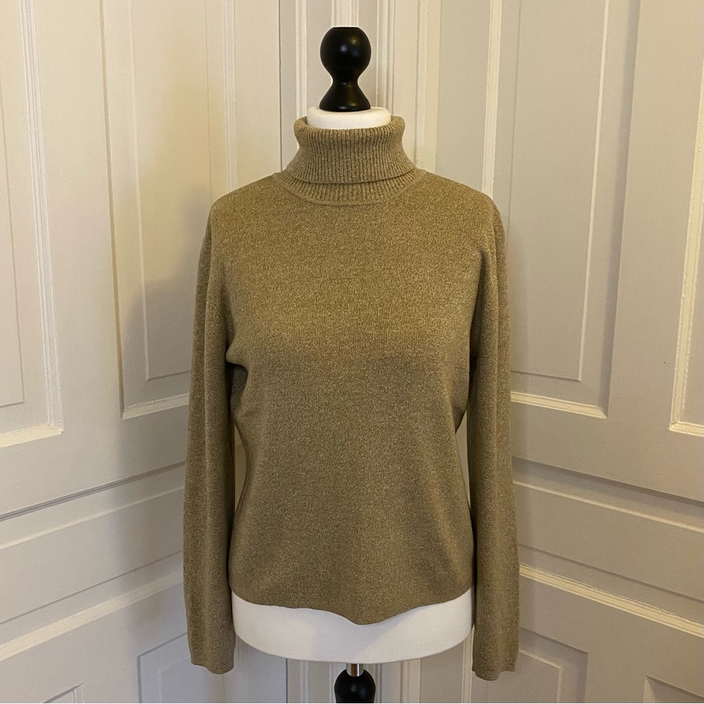 Vintage Talbots Merino Turtleneck Sweater